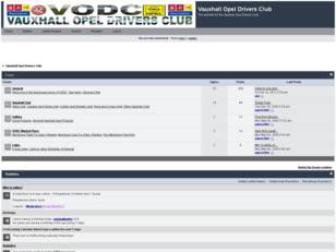 Free forum : Vauxhall Opel Drivers Club