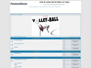 volley ball St didier en Velay