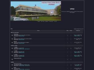 VPSZ Forum za sve sadašnje i buduće studente Visok