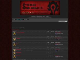 Versos Subliminales WOD Guild