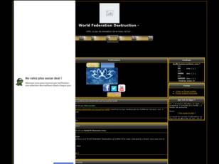 World Federation Destruction