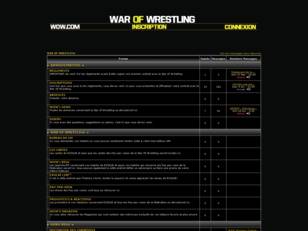 War Of Wrestling