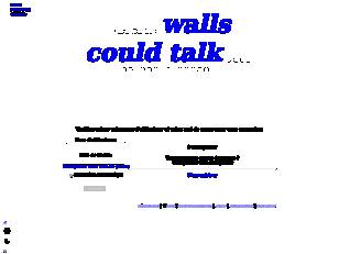 walls could talk