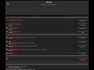 Forum gratuit : WarMu