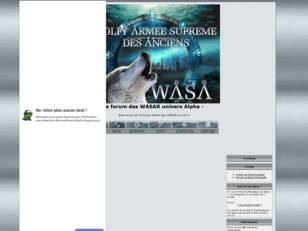 Le forum des WASAR univers Alpha