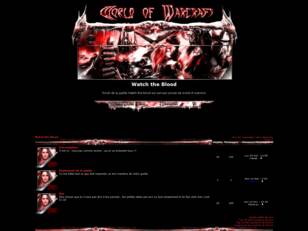 creer un forum : Watch the Blood