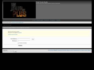 Forum Un jour de plus
