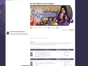 WebSims : Forum Sims, Sims 2, Sim City, Etc...