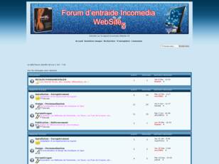 créer un forum : Entraide Website X5