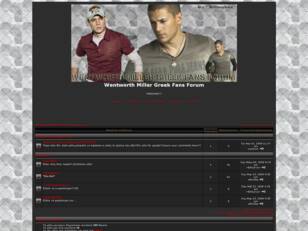 Wentworth Miller Greek Fans Forum