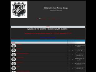 Free forum : Where Hockey Never Sleeps