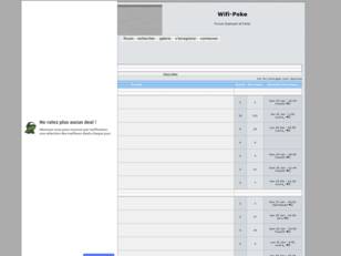 Forum gratis : Wifi-Poke Le forum 100% WIFI
