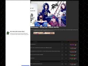 Wilkommen : forum sur TOKIO HOTEL