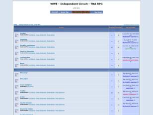 WWE - İndependent Circuit  - TNA RPG