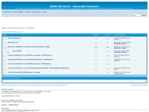 WIWI WS 09/10 - Universität Paderborn