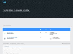 PRINCIPIOS DE EDUCACIÓN REMOTA