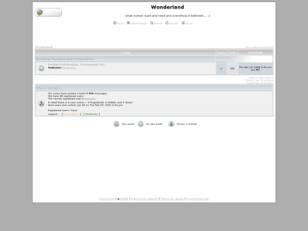 Free forum : Wonderland