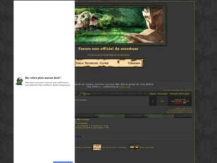 Le forum non-officiel de woodwar