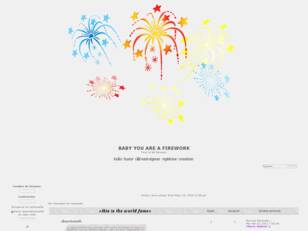 Foro gratis : BABY YOU ARE A FIREWORK