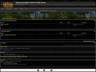 Free forum : World Of Dragonz WoW Private server