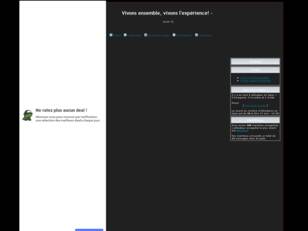 Vivons ensemble, vivons l'experience!