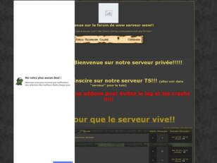 Forum gratis : wow serveur wow