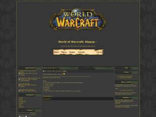 Forum gratis : free forum : World of Warcraft: Ste