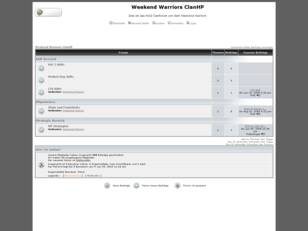 Weekend Warriors ClanHP