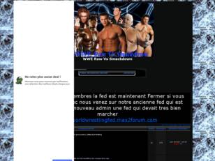 Forum gratuit : WWE Smackdown Vs Raw