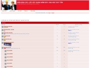 .::Diễn đàn các lớp xây dựng-  Đại Học Duy Tân::.