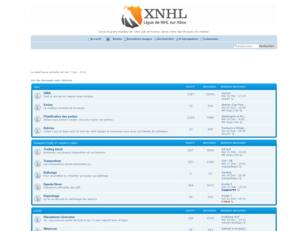 XNHL - Ligue de NHL au XBOX