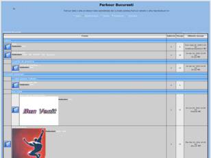 Forum gratuit : Parkour Bucuresti