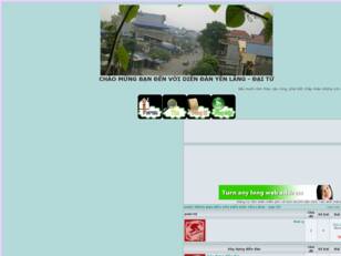 Chào mừng bạn đến với diễn đàn yên lãng
