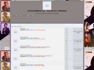 Türkiye BigBang Fan - Turkish Fan is Big Bang