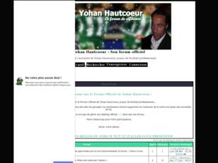 creer un forum : Yohan Hautcoeur - S