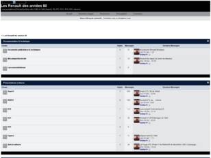 Forumactif.com : Les Renault des années 80