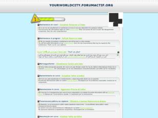 YourWorld ~ Forum