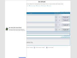 creer un forum : Zen Altitude