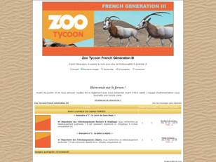 Zoo Tycoon French Génération III