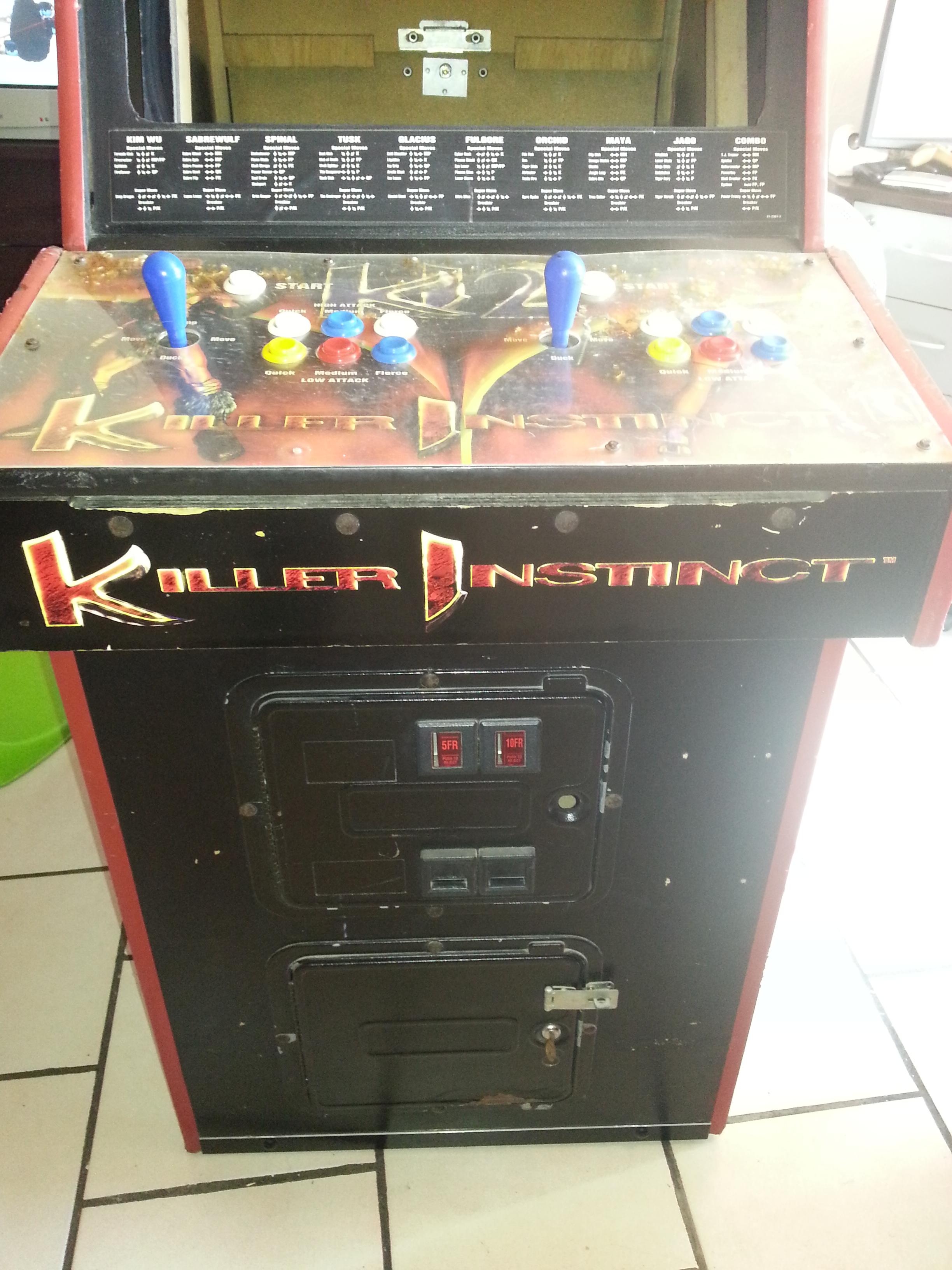 borne arcade killer instinct 2