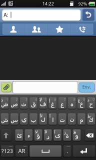 clavier arabe pour htc hd2