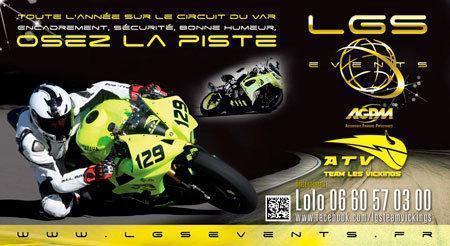 Roulage Moto LGS EVENTS / Team Les VIKINGS au Luc - Sorties piste - Motards