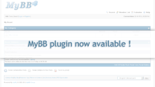 MyBB plugin is now available