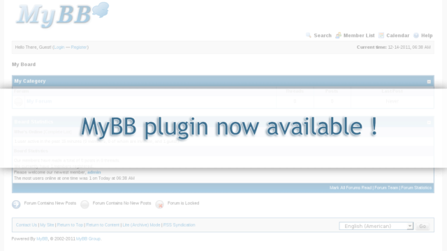 Main photo MyBB plugin is now available