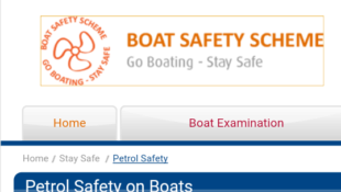 Petrol and safety on boats lifted from the BSS guide