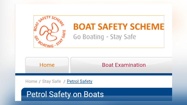 Main photo Petrol and safety on boats lifted from the BSS guide