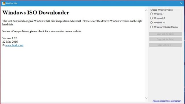 Main photo Microsoft Windows and Office ISO Download Tool