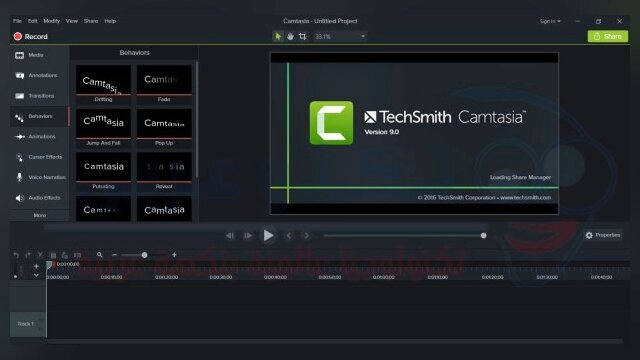 تحميل برنامج camtasia studio 9 افضل برنامج مجاني لتسجيل الشاشه بجوده 4k