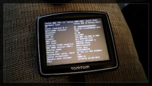 Calibrage dalle tactile Tomtom