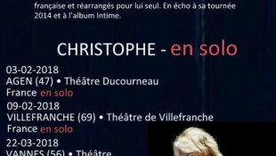 CHRISTOPHE en tournée “Les Vestiges du Chaos Tour”